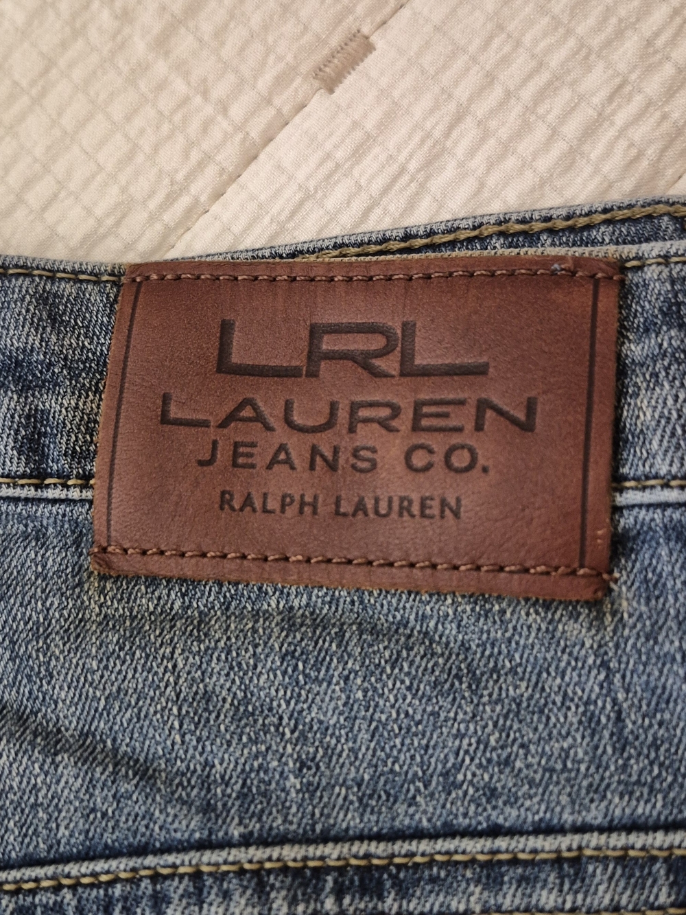 LRL Ralph Lauren Women's Strsight Leg Denim Jeans